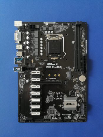 DDR4 ASRock H110 Pro BTC+ ATX 