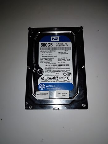 Western Digital Blue 500 GB SSD Storage
