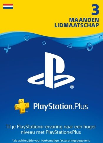 PlayStation Plus Card 90 Days (NL) PSN Key NETHERLANDS