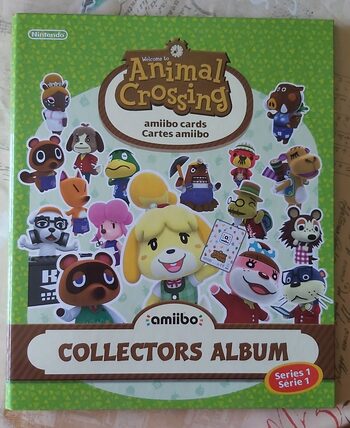 Comprar Álbum tarjetas amiibo Animal Crossing series 1