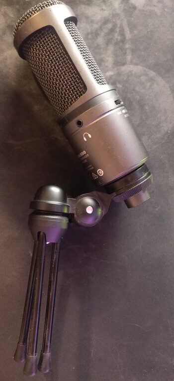 Get Audio Technica AT 2020 USB+ Studijinis Kondensatorinis Mikrofonas