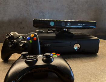 Xbox 360, Black, 250GB, Kinect for sale