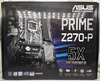 Pirkti Asus PRIME Z270-P Intel Z270 ATX DDR4 LGA1151 2 x PCI-E x16 ...