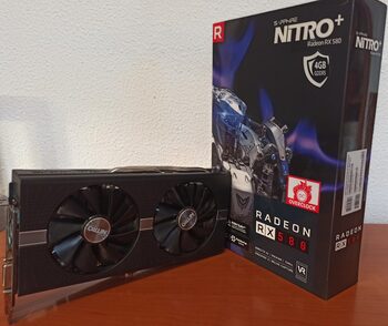 Sapphire Nitro + Radeon RX 580 OC 4GB backplate GDDR5