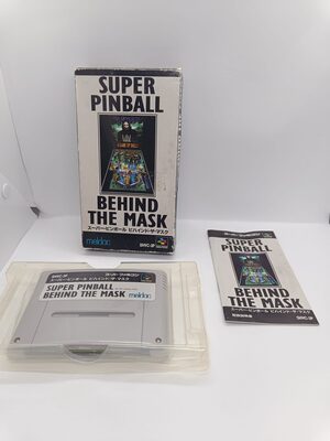 Super Pinball: Behind the Mask SNES