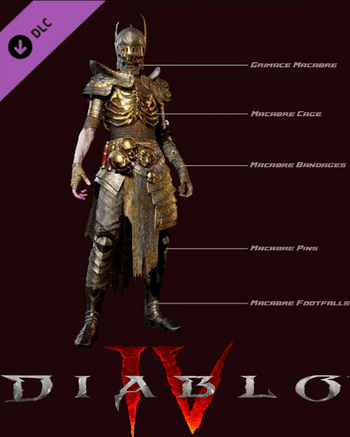 Diablo IV - Grimace Macabre Set (DLC) (PC) Battle.Net Key GLOBAL