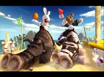 Rayman Raving Rabbids Wii for sale