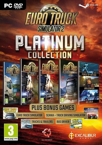 Euro Truck Simulator 2 - Platinum Collection Steam Key GLOBAL