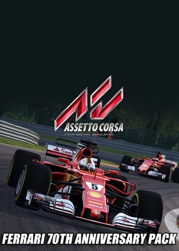 Assetto Corsa - Ferrari 70th Anniversary Pack (DLC) Steam Key GLOBAL