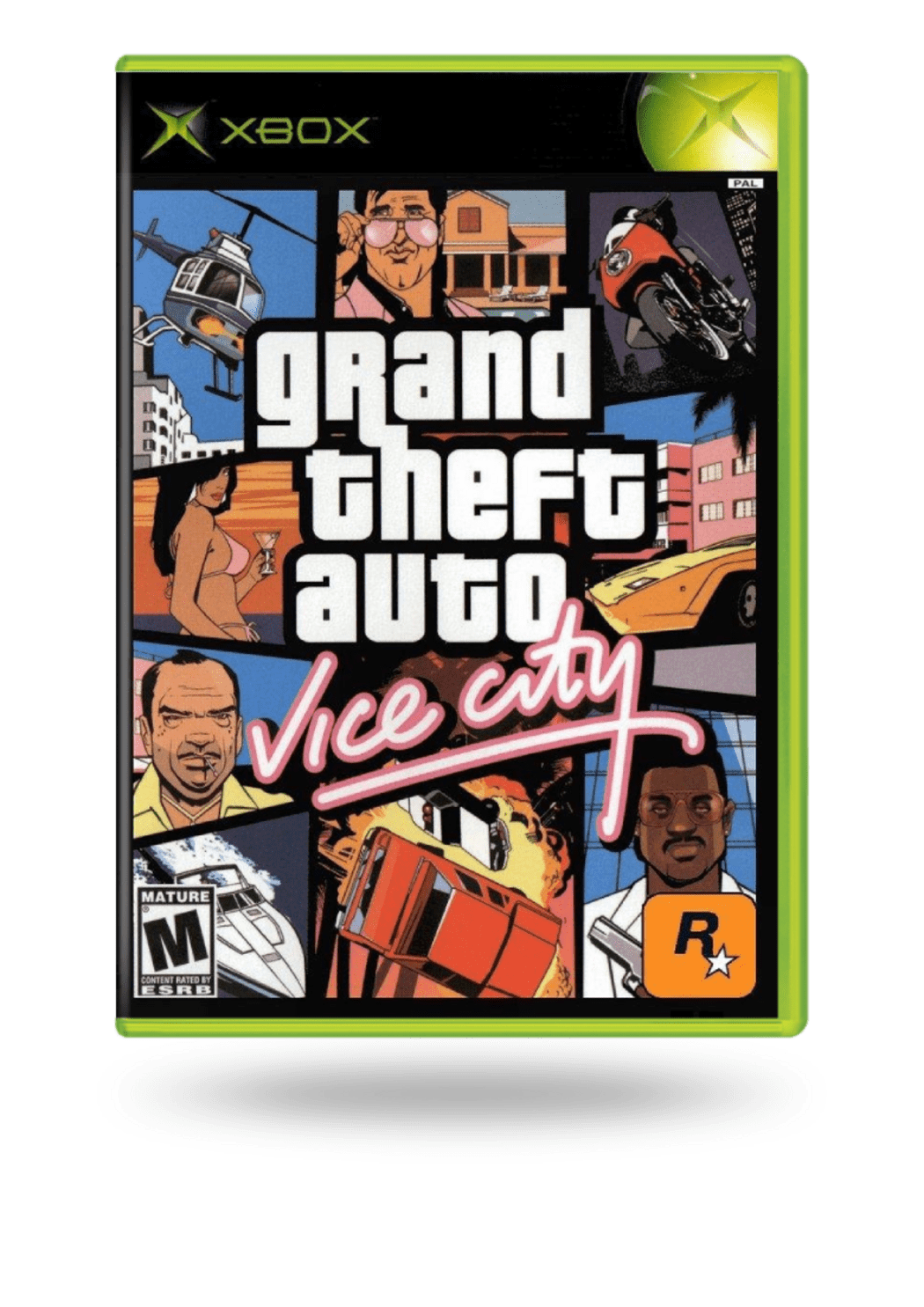 Grand Theft Auto Vice City: Xbox: Video Games 