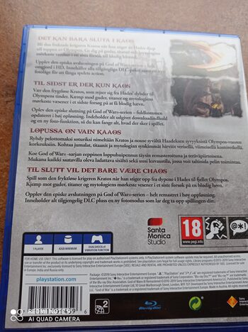 God of War III Remastered PlayStation 4