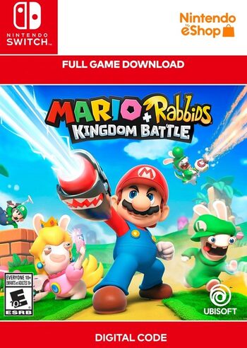 Mario + Rabbids Kingdom Battle - Nintendo Switch Game - Excellent Condition