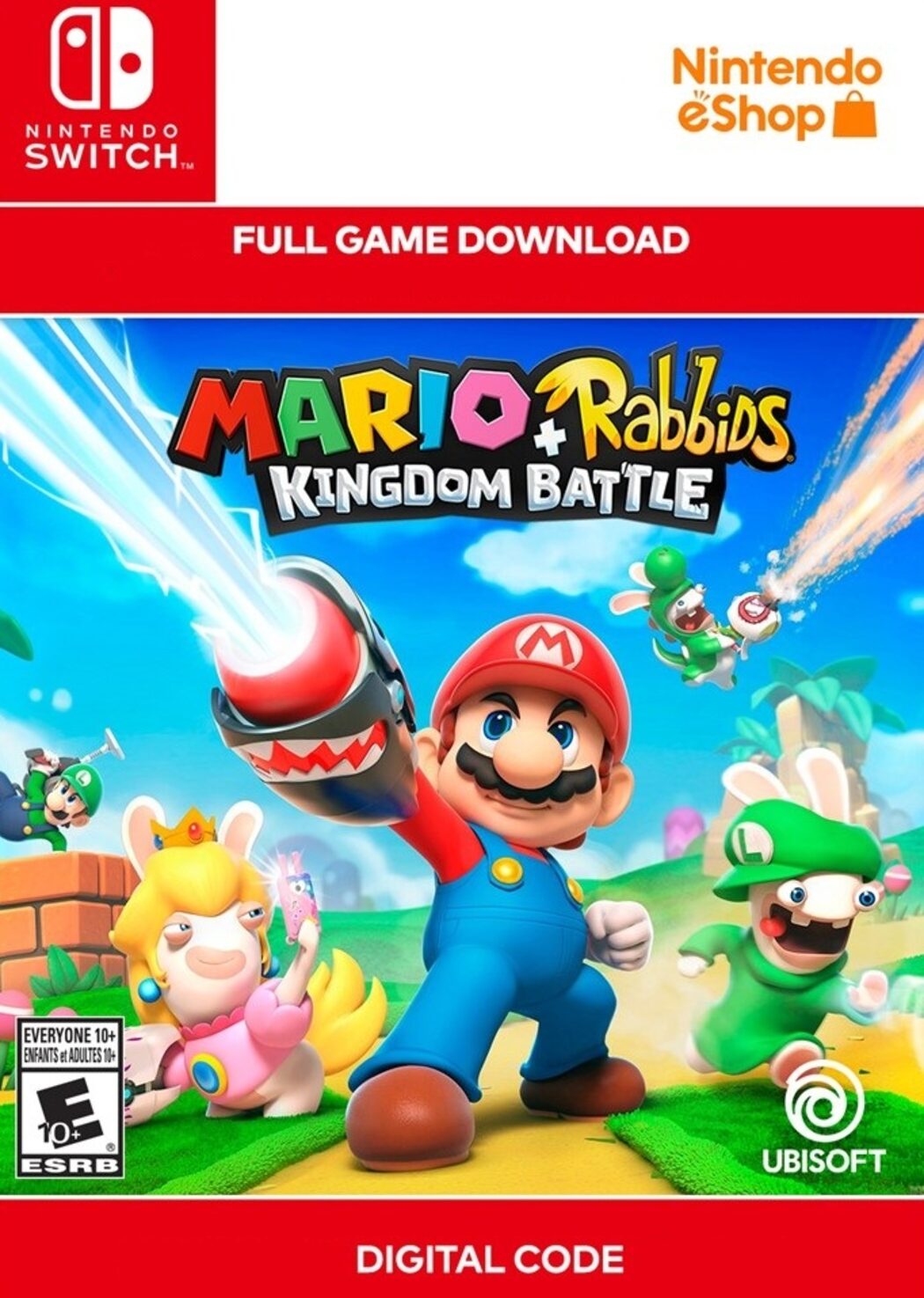 Jogo MARIO + RABBIDS KINGDOM BATTLE- Nintendo Switch