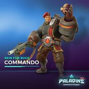 Paladins - Buck Hero + Commando Skin Key GLOBAL