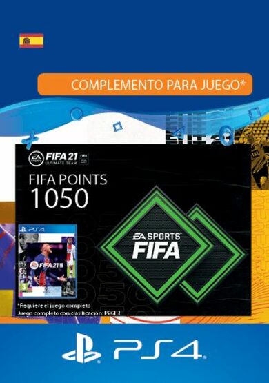 

FIFA 21 - 1050 FUT Points (PS4) PSN Key SPAIN