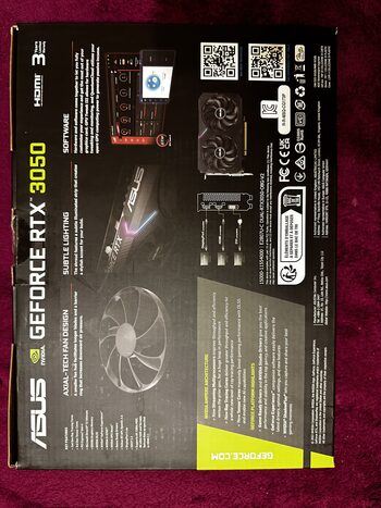 ASUS GEFORCE RTX 3050 8GB GDDR6 for sale