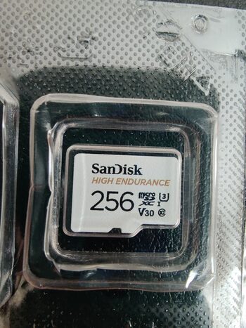 Sandisk High Endurance 256GB microsd atminties kortelė 