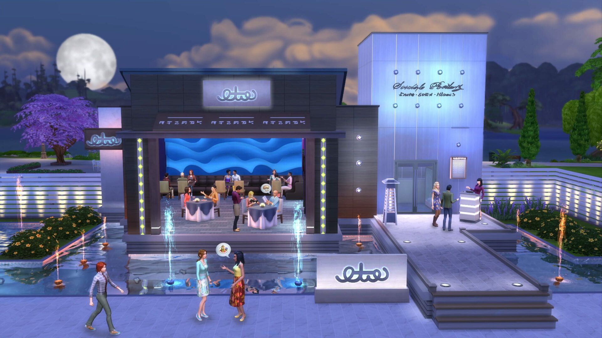 The Sims 4 Dine Out Game Pack DLC for PC Game Origin Key Region Free