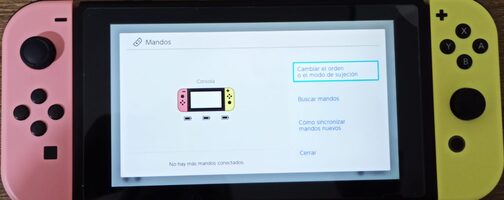 Get Joycons originales Rosa / amarillo pastel