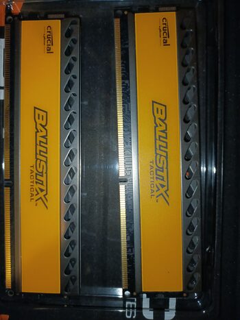 Crucial Ballistix Tactical 16 GB (2 x 8 GB) DDR3-1866 Black / Yellow PC RAM