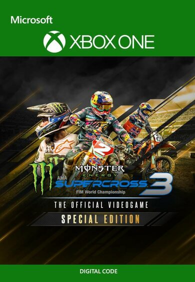 E-shop Monster Energy Supercross: The Official Videogame 3 - Special Edition (Xbox One) Xbox Live Key UNITED STATES
