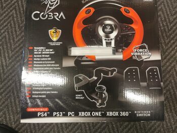 Naujas Cobra vairas PS3, PS4, Xbox One, xbox 360, PC Nintendo, wheel