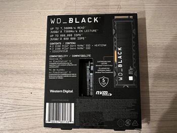 WD_BLACK 1TB SN850X NVMe SSD with Heatsink