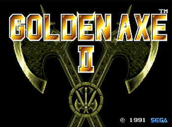 Golden Axe II SEGA Mega Drive