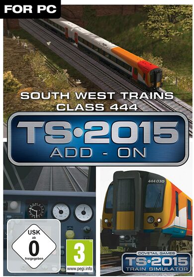 E-shop Train Simulator: South West Trains Class 444 EMU (DLC) Steam Key GLOBAL