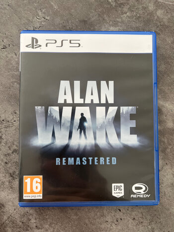 Alan Wake Remastered PlayStation 5