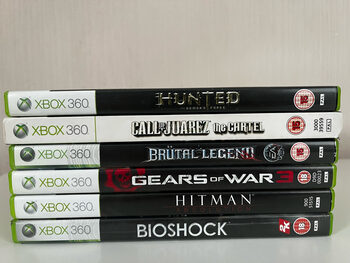 Xbox 360 žaidimų rinkinys (Tvarkingi, su knygutėmis)