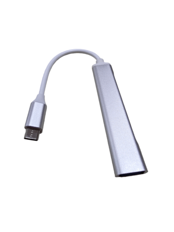 Cable Hub Adaptador Tipo C 4 Puertos USB