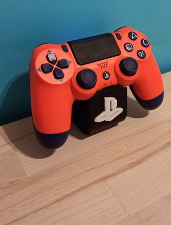 Mando PS4 ORIGINAL naranja y azul