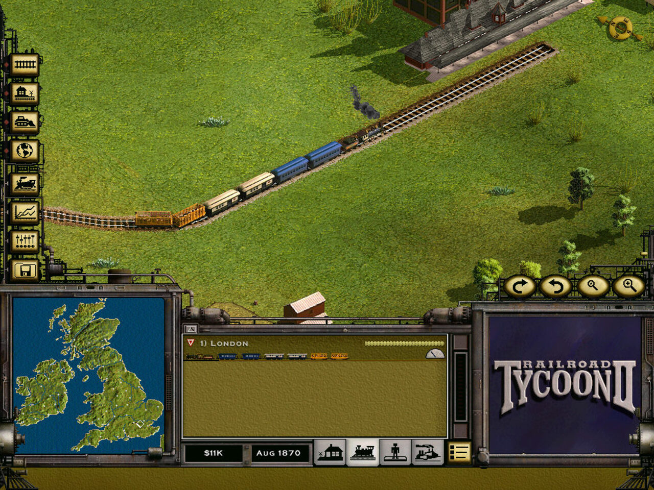 Railroad Tycoon II PlayStation