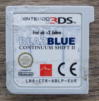 BlazBlue: Continuum Shift II Nintendo 3DS