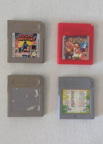 Buy Game boy pocket rojo y 4 juegos 