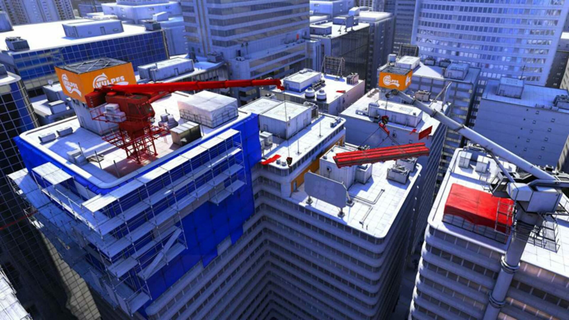 Enter a dystopian Mirrors Edge society where citizen rights are