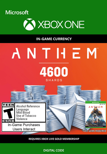 Anthem: 4600 Shards Pack XBOX LIVE Key GLOBAL