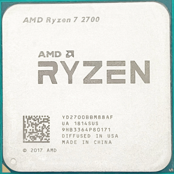 Comprar AMD Ryzen 7 2700 3.2-4.1 GHz AM4 8-Core CPU