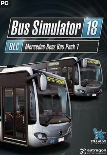 Bus Simulator 18 - Mercedes Benz Bus Pack 1 (DLC) Steam Key GLOBAL