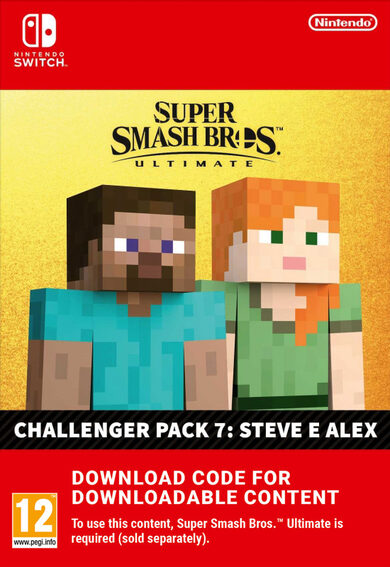 

Super Smash Bros. Ultimate - Challenger Pack 7: Steve & Alex (DLC) (Nintendo Switch) eShop Key EUROPE