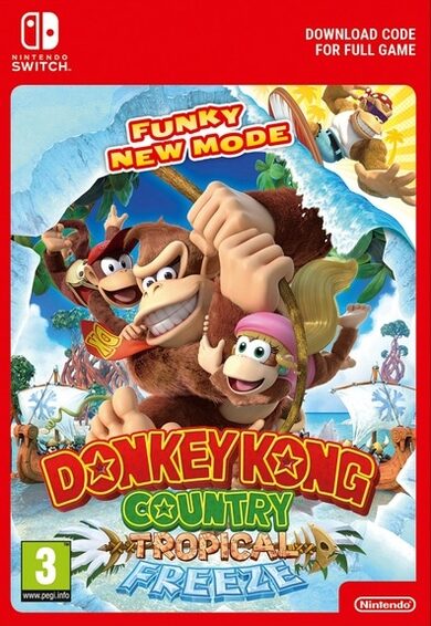 E-shop Donkey Kong Country: Tropical Freeze (Nintendo Switch) eShop Key NORTH AMERICA