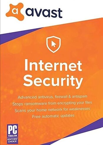 AVAST Internet Security 3 Devices 1 Year Avast Key GLOBAL