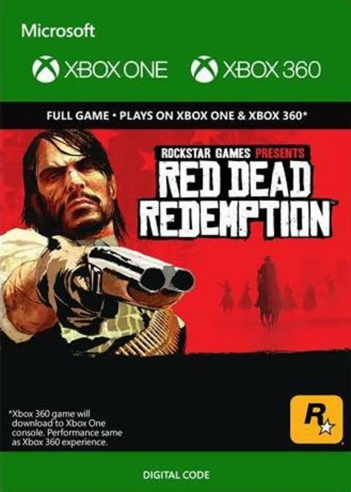 Red Dead Redemption Xbox 360/xbox One - Código De 25 Dígitos