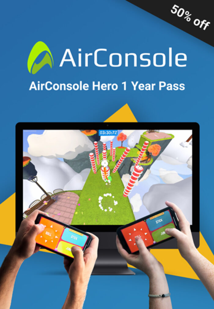 Buy AirConsole Hero pass 1 year cheaper ! ENEBA