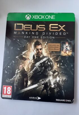 Deus Ex: Mankind Divided Steelbook Edition Day One Xbox One