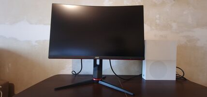 AOC G Line 2nd Gen 165Hz Curved Gaming Monitorius for sale