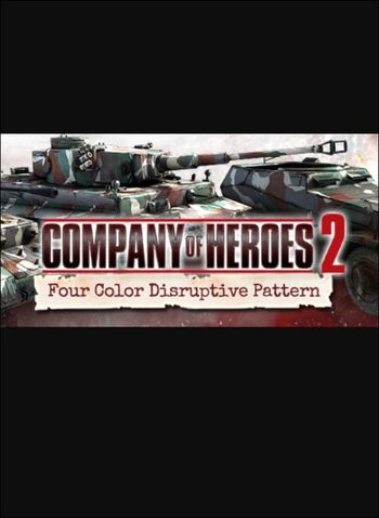 Company of Heroes 2 - German Skin: Four Color Disruptive Pattern Bundle  (DLC) (PC) Steam Key GLOBAL