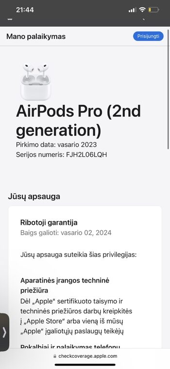 Redeem Apple AirPods Pro Gen 2