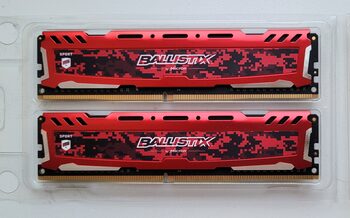 CRUCIAL BALLISTIX SPORT LT 32GO (4X8GO) DDR4 3200 MHZ – PC4-25600, OUVERT NEUF